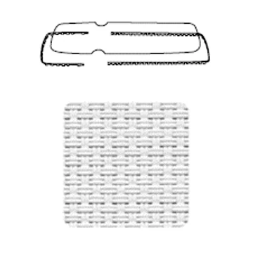 NARDI RICAMBIO ALFA-OMEGA cserélhető szövet fekvőfelület napozóágyhoz fehér színben