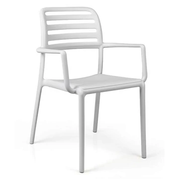 NARDI COSTA Karosszék fehér színben