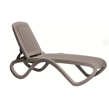NARDI TROPICO rakásolható napozóágy galamb szürke színben
