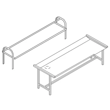Kromo K7A/2400 Előkészítő asztal