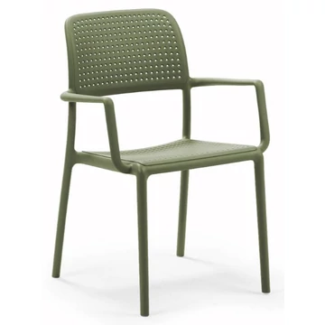 NARDI BORA Karosszék agave zöld színben