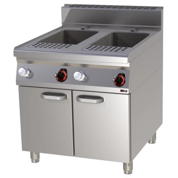 RM Gastro VT 90/80 E Két medencés elektromos tésztafőző