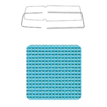 NARDI RICAMBIO ATLANTICO cserélhető szövet fekvőfelület napozóágyhoz égszínkék színben