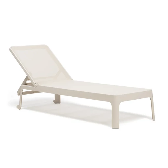 NARDI PLANO napozóágy bézs (corda) színben