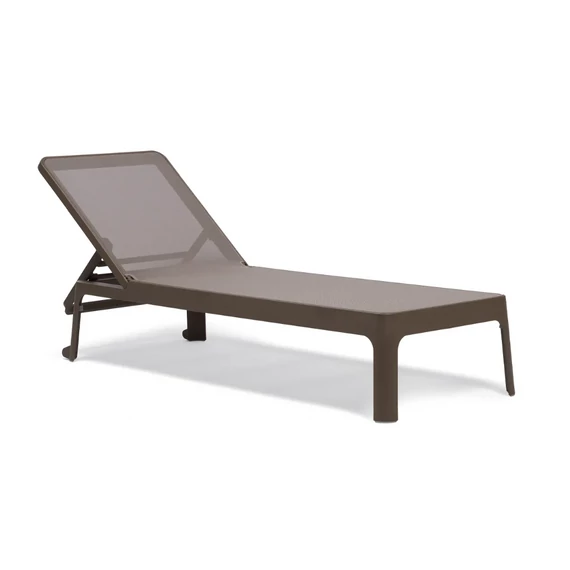 NARDI PLANO napozóágy dohány színben