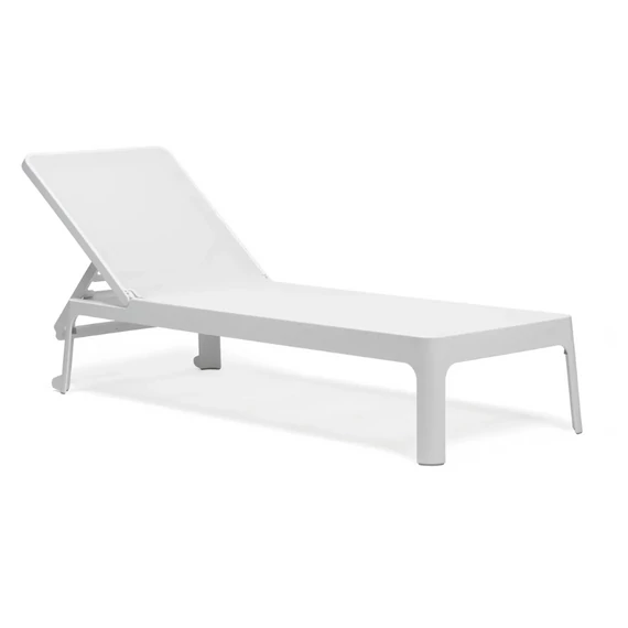 NARDI PLANO napozóágy fehér színben