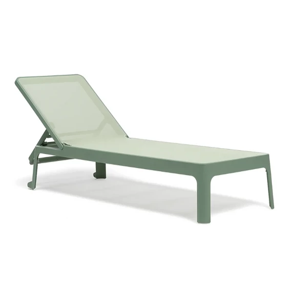 NARDI PLANO napozóágy menta zöld színben