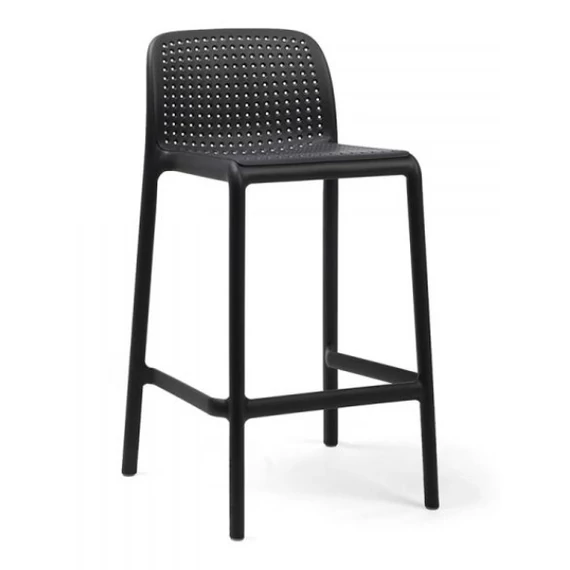 NARDI LIDO MINI Bárszék antracit szürke színben