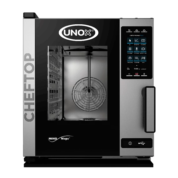 UNOX CHEFTOP XECC-0523-EPRM Compact Plus Elektromos kombi sütő