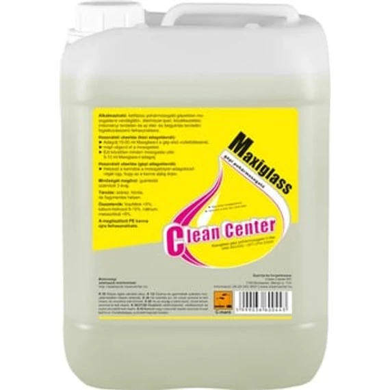 Clean Center Maxiglass gépi pohármosogató 5 liter