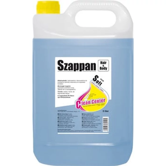 Clean Center Soft Hair & Body folyékony szappan 5 liter