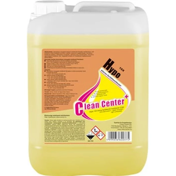 Clean Center Hypo 10x fertőtlenítőszer 5 liter