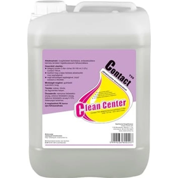 Clean Center Contact t50 ablaktisztító koncentrátum 5 liter