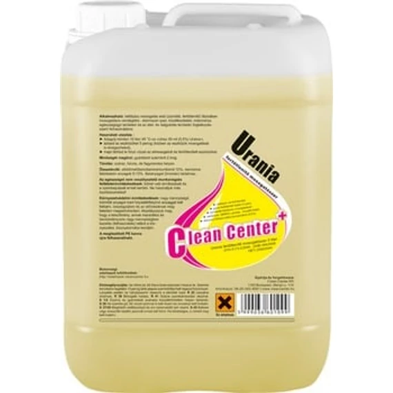 Clean Center Urania fertőtlenítő mosogatószer 5 liter