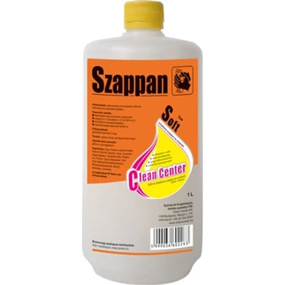 Clean Center Soft-lux szappan és tusfürdő 1 liter