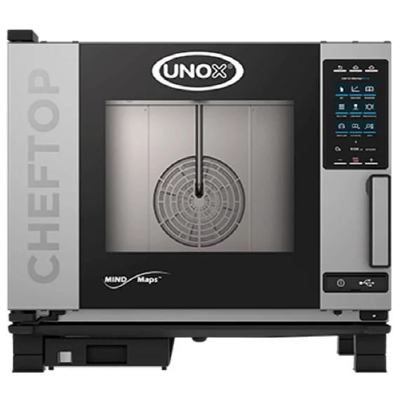 UNOX CHEFTOP XEVC-0511-GPRM Plus Gázos kombi sütő