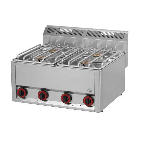 RM Gastro SP 60 GLS Gáztűzhely 4 égővel