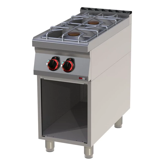RM Gastro SP 90/40 G Gáztűzhely 2 égővel