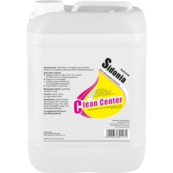 Clean Center Sidonia-balsam kézi mosogató-balzsam 5 liter