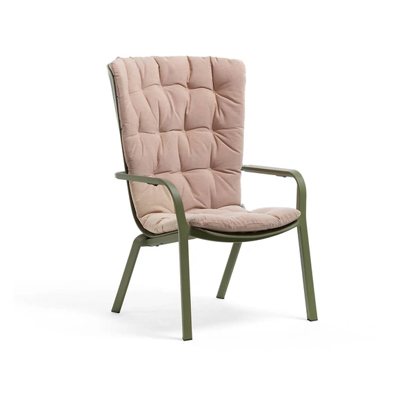 NARDI CUSCINO COMFORT FOLIO párna kerti fotelhez rózskavrc színben