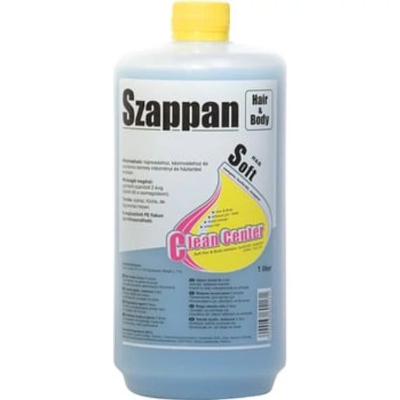 Clean Center Soft Hair & Body folyékony szappan 1 liter