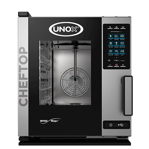 UNOX CHEFTOP XECC-0513-EPRM Compact Plus Elektromos kombi sütő