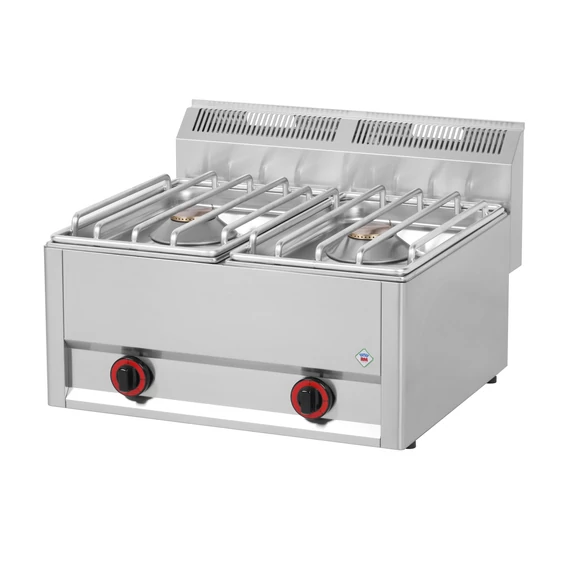 RM Gastro SP 62 GLS Gáztűzhely 2 égővel