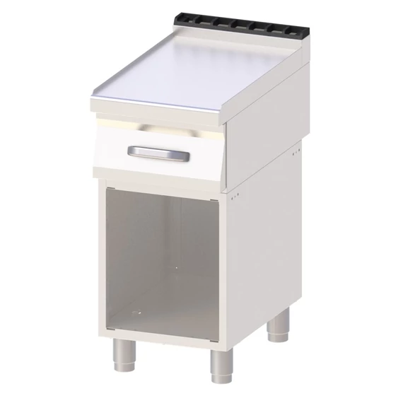 RM Gastro REDFOX PP 70/40 Semleges munkafelület GN 1/1 fiókkal