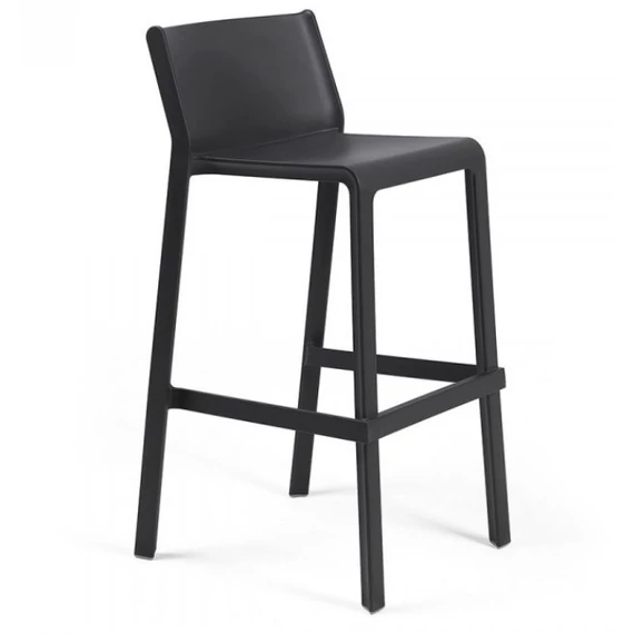 NARDI TRILL STOOL Bárszék antracit szürke színben