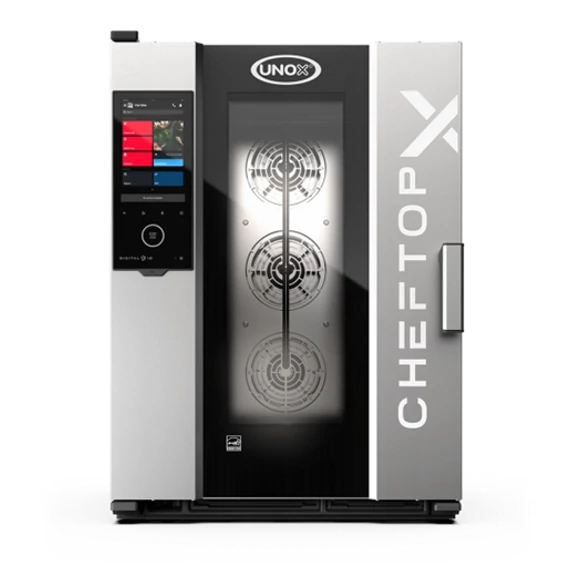 UNOX CHEFTOP-X™ Digital.ID™XEDA-1011-EXRS Elektromos kombi sütő