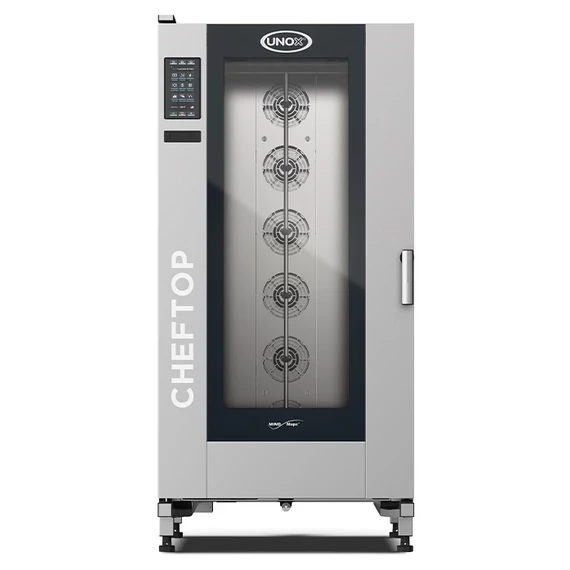 UNOX CHEFTOP XEVL-2011-GPRS BIG Plus Intelligens gázüzemű kombi sütő