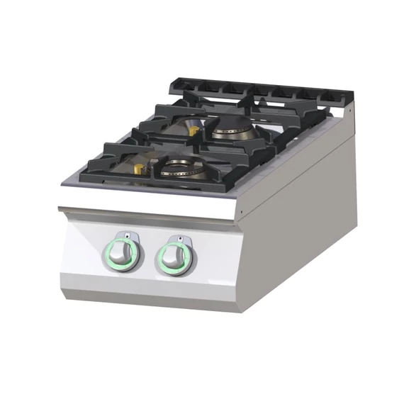 RM Gastro SP 704 G Gáztűzhely 2 égővel
