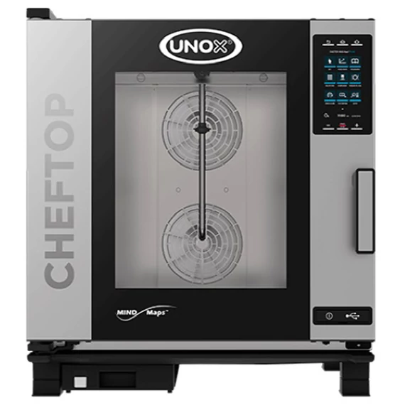 UNOX CHEFTOP XEVC-0711-GPRM Plus Gázos kombi sütő