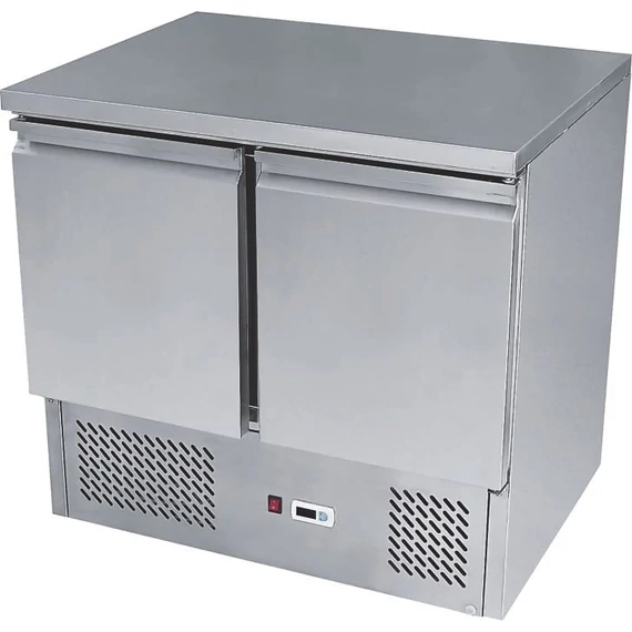 ESL 3801 Saladette hűtő fix tetővel