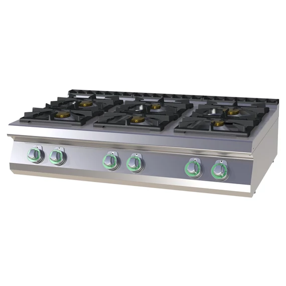 RM Gastro SPS 7012 G Gáztűzhely 6 égővel