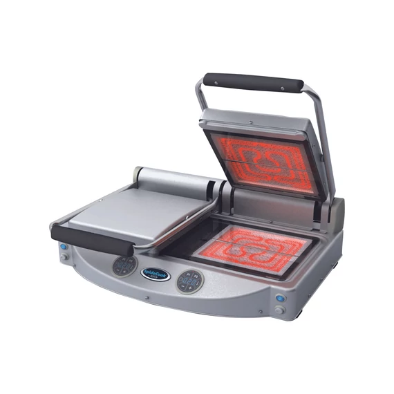 UNOX SPIDOCOOK XP 020 ET Két Fedlapos Kontaktgrill üvegkerámiás sütőfelülettel