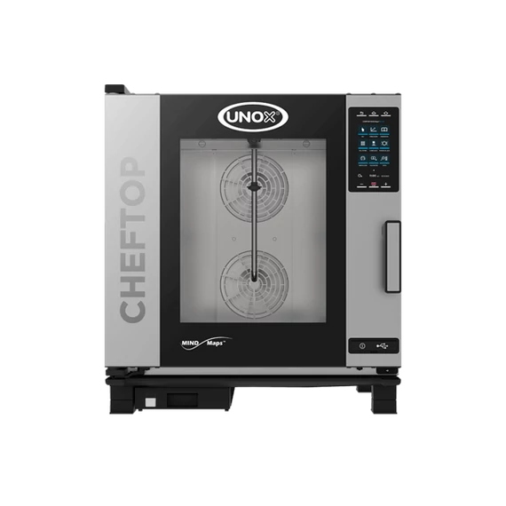 UNOX CHEFTOP XEVC-1011-EPRM-HT Plus Elektromos kombi sütő