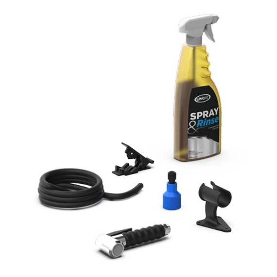 UNOX XC208-SR Kézi zuhany kit tisztítószerrel