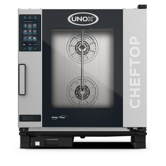 UNOX CHEFTOP XEVC-0711-GPLM-HT Plus Gázos kombi sütő