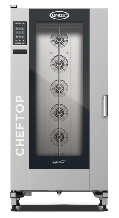 UNOX CHEFTOP XEVL-2021-DPRS BIG Plus Intelligens elektromos kombi sütő