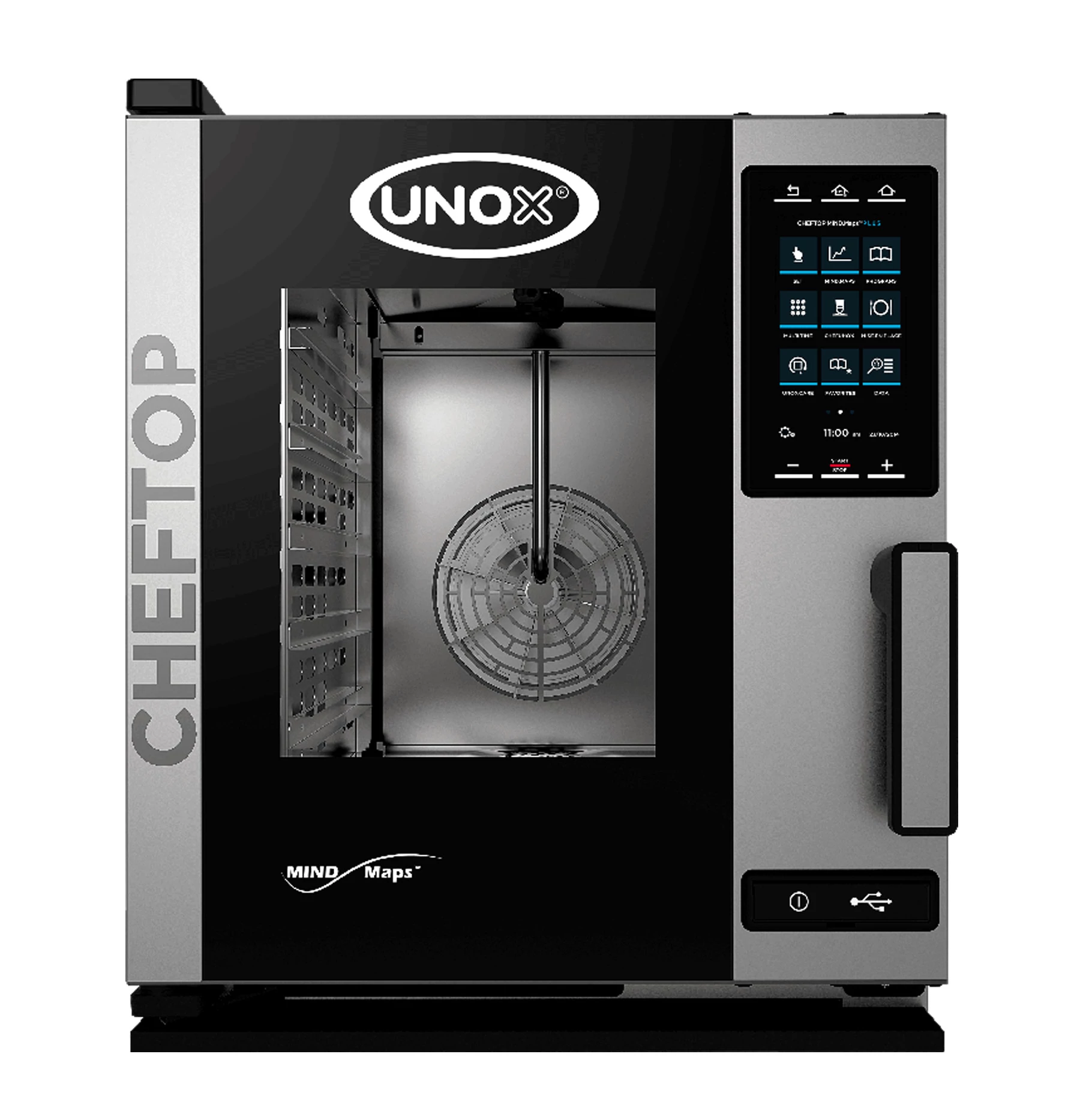 UNOX CHEFTOP XECC-0523-EPRM Compact Plus Elektromos kombi sütő