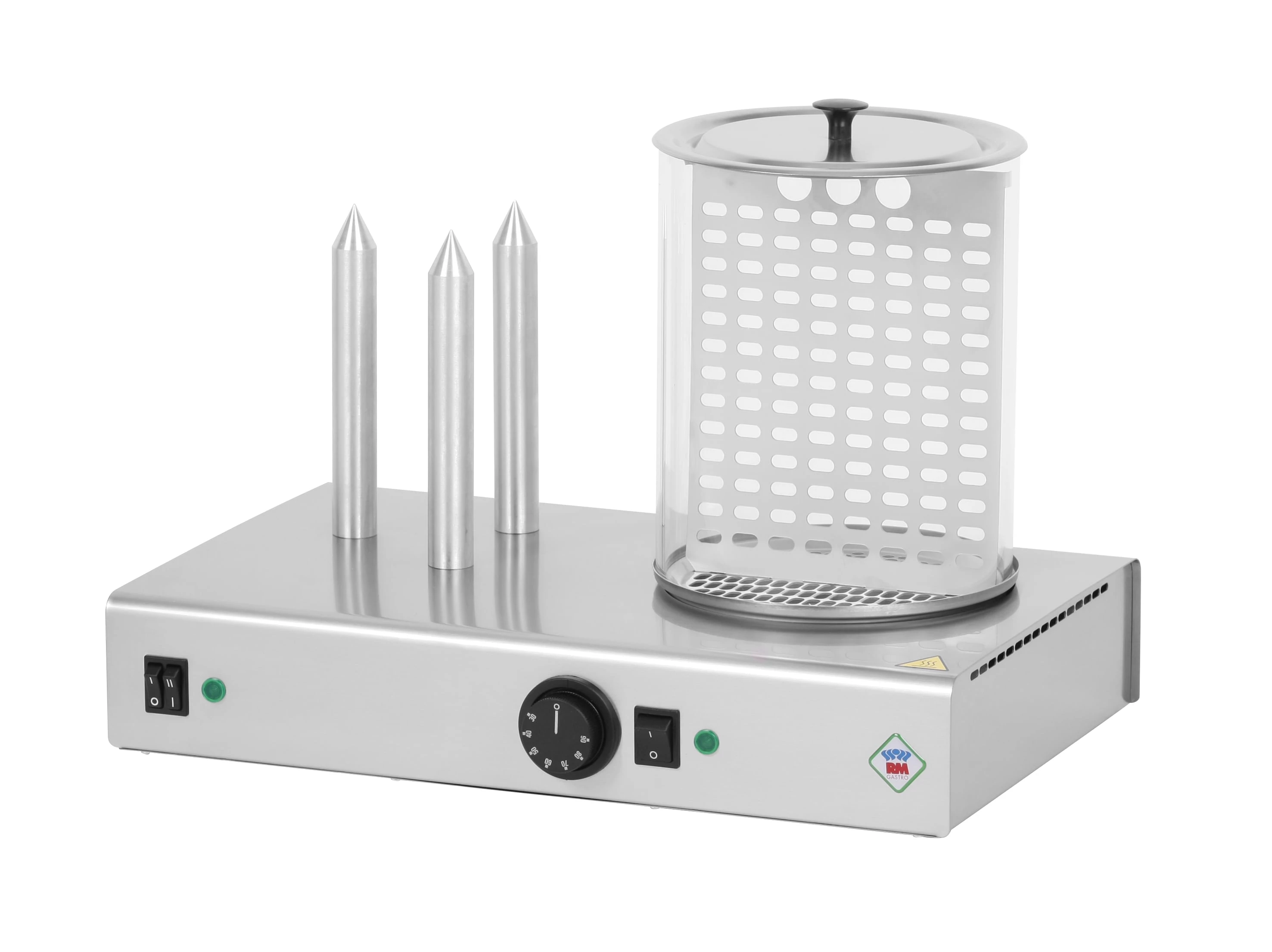 RM Gastro HD 03 N Hot-dog készítő és pároló kosár nélkül
