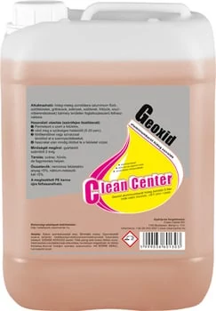 Clean Center Geoxid alumíniumbarát hideg zsíroldó 5 liter