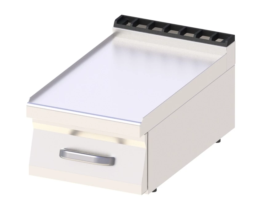 RM Gastro REDFOX PP 70/04 Semleges munkafelület GN 1/1 fiókkal