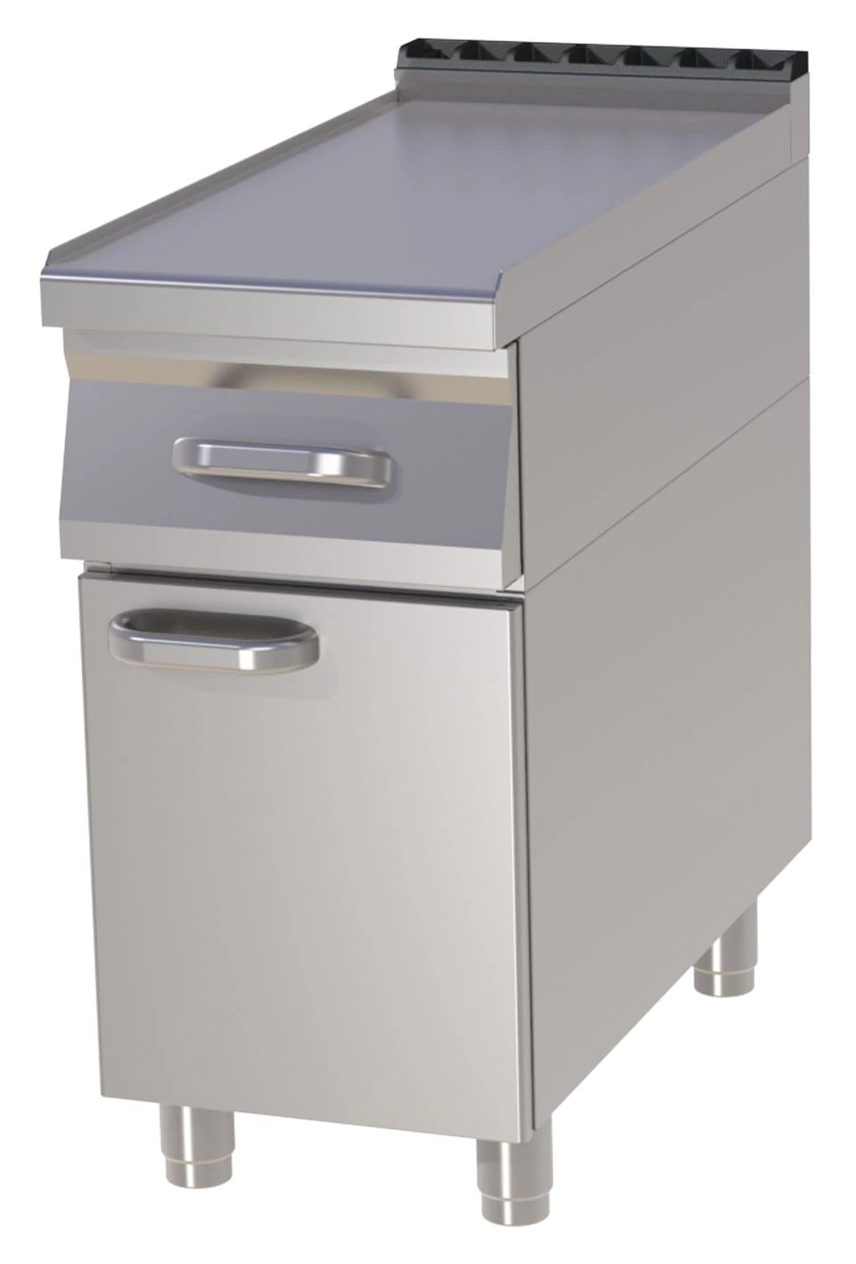 RM Gastro PP 90/40 D Semleges munkaasztal