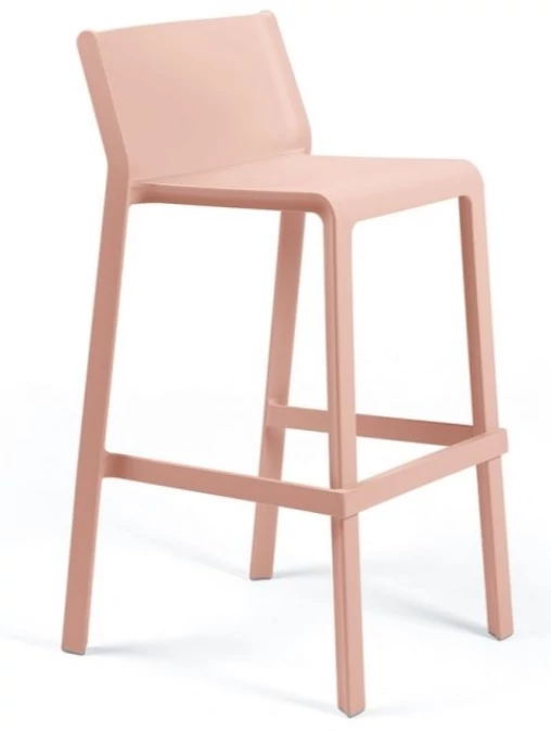 NARDI TRILL STOOL Bárszék rózsacsokor színben