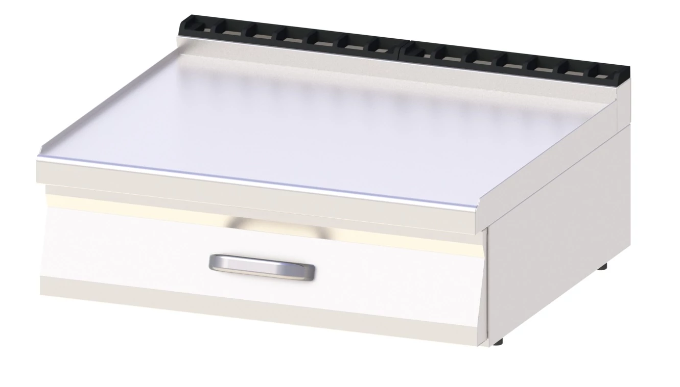 RM Gastro REDFOX PP 70/08 Semleges munkafelület 2*GN 1/1 fiókkal