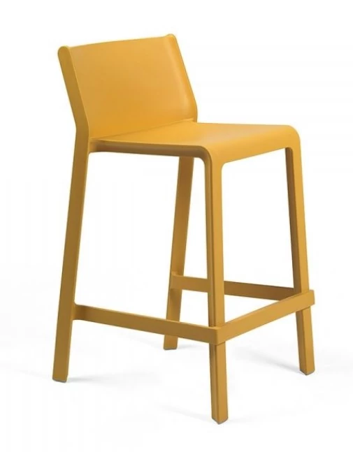 NARDI TRILL STOOL MINI Bárszék mustár sárga színben