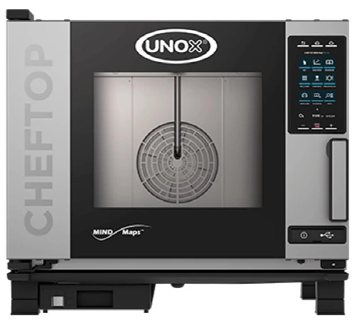 UNOX CHEFTOP XEVC-0511-GPRM-HT Plus Gázos kombi sütő