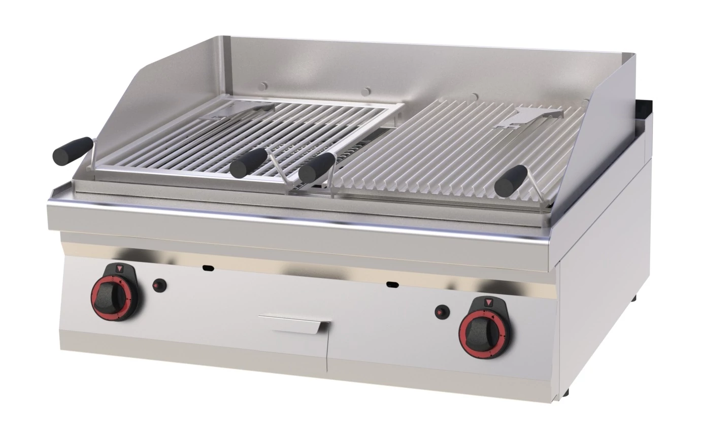 RM Gastro REDFOX GL 70/08 G Lávaköves rostlap